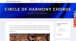 Desktop Screenshot of circleofharmony.ca